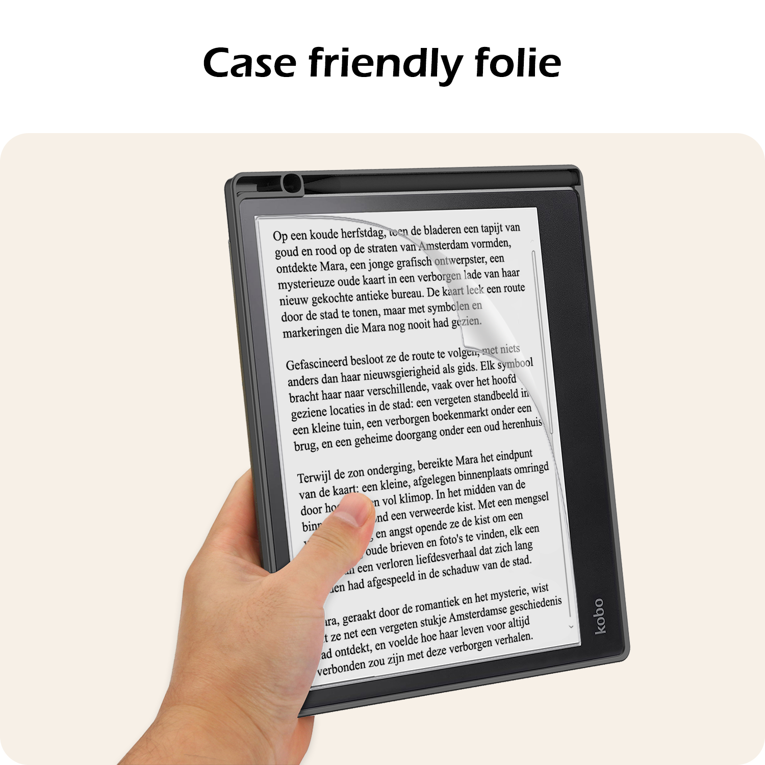 Nomfy Nomfy Kobo Elipsa 2E Schermfolie - 3 PACK