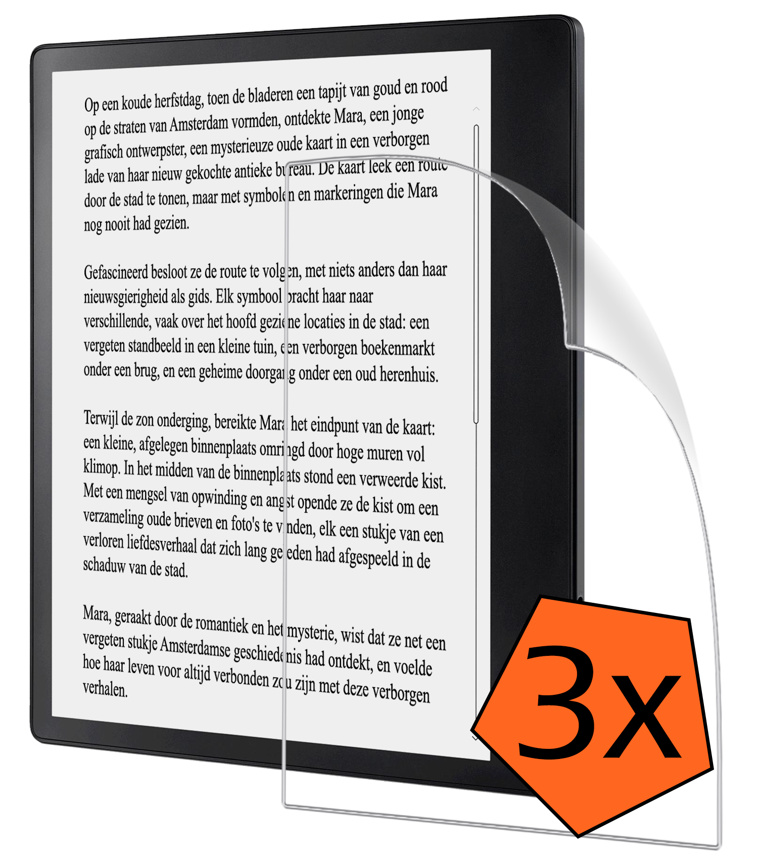 Nomfy Nomfy Kobo Elipsa 2E Schermfolie - 3 PACK