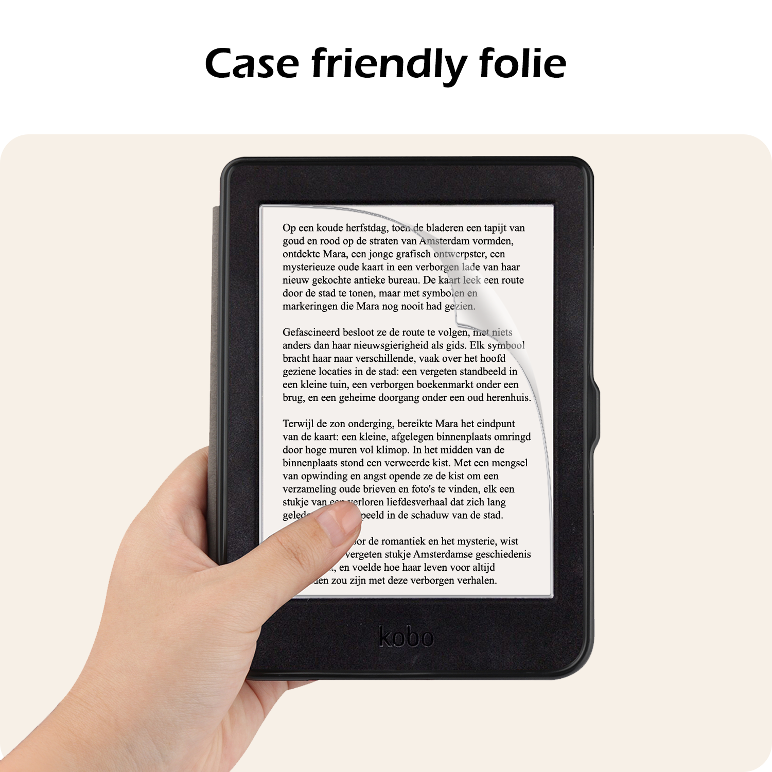 Nomfy Nomfy Kobo Nia Schermfolie - 3 PACK