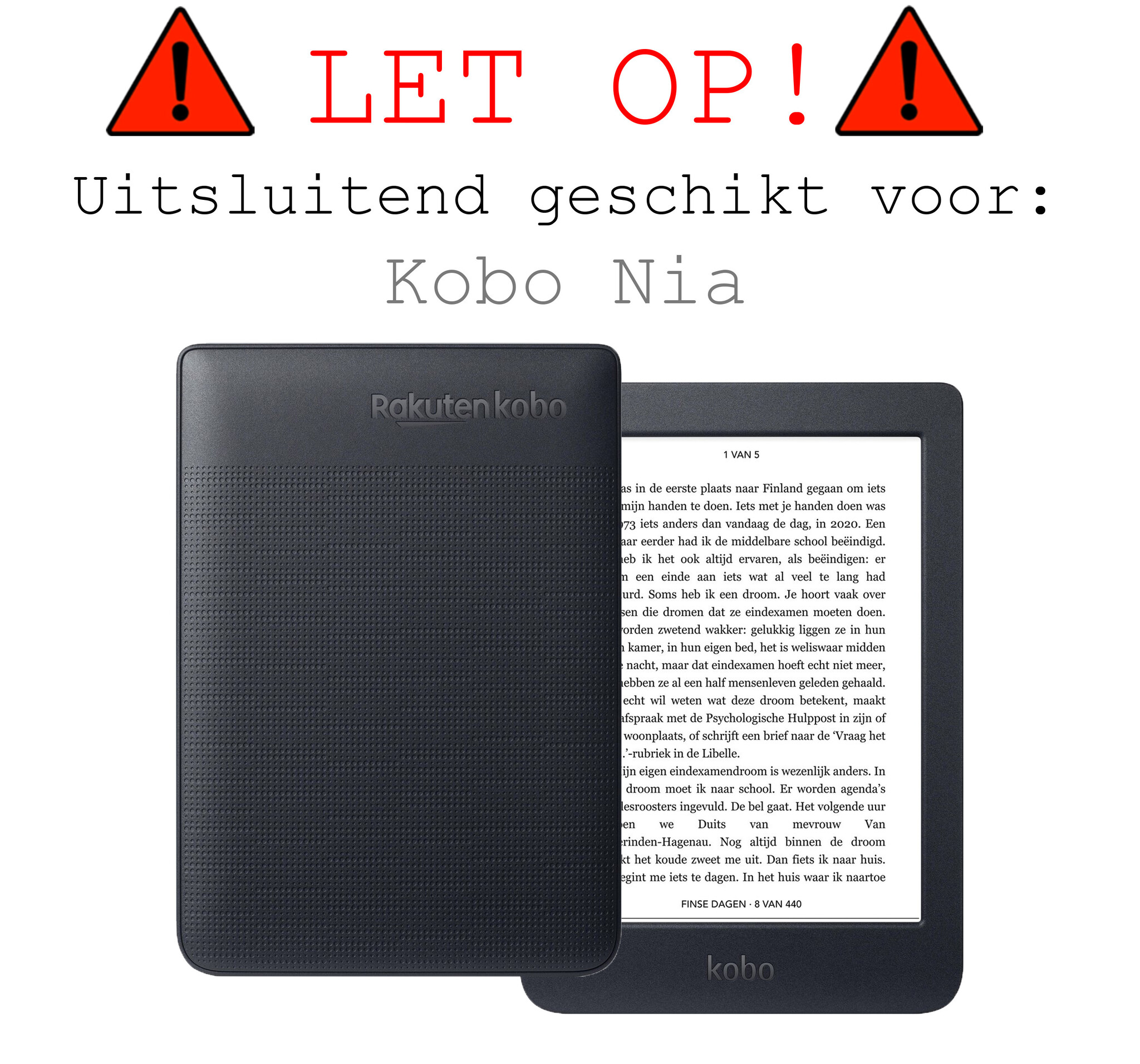 BASEY. BASEY. Kobo Nia Schermfolie - 2 PACK