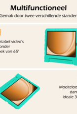 Nomfy Nomfy Samsung Galaxy Tab A9 Plus Kinderhoes Met 2x Screenprotector - Turquoise