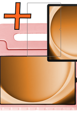 Nomfy Nomfy Samsung Galaxy Tab A9 Plus Kinderhoes Met Screenprotector - Zalm