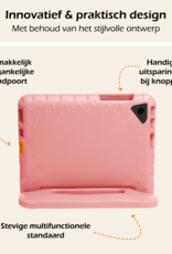 Nomfy Nomfy Samsung Galaxy Tab A9 Plus Kinderhoes Met Screenprotector - Zalm