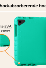 Nomfy Nomfy Samsung Galaxy Tab A9 Plus Kinderhoes Met Screenprotector - Turquoise