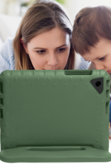Nomfy Nomfy Samsung Galaxy Tab A9 Plus Kinderhoes Met Screenprotector - Donkergroen
