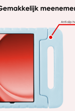 NoXx NoXx Samsung Galaxy Tab A9 Plus Kinderhoes Met Screenprotector - Sky