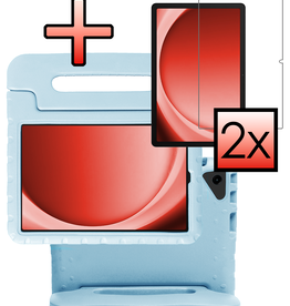 NoXx NoXx Samsung Galaxy Tab A9 Plus Kinderhoes Met 2x Screenprotector - Sky