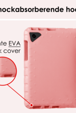 NoXx NoXx Samsung Galaxy Tab A9 Plus Kinderhoes Met 2x Screenprotector - Zalm