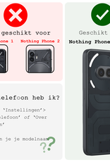 BASEY. BASEY. Nothing Phone (2a) Plus Hoesje Siliconen Met Screenprotector - Transparant