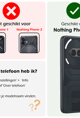 Nomfy Nomfy Nothing Phone (2a) Hoesje Shockproof - Transparant - 2 PACK