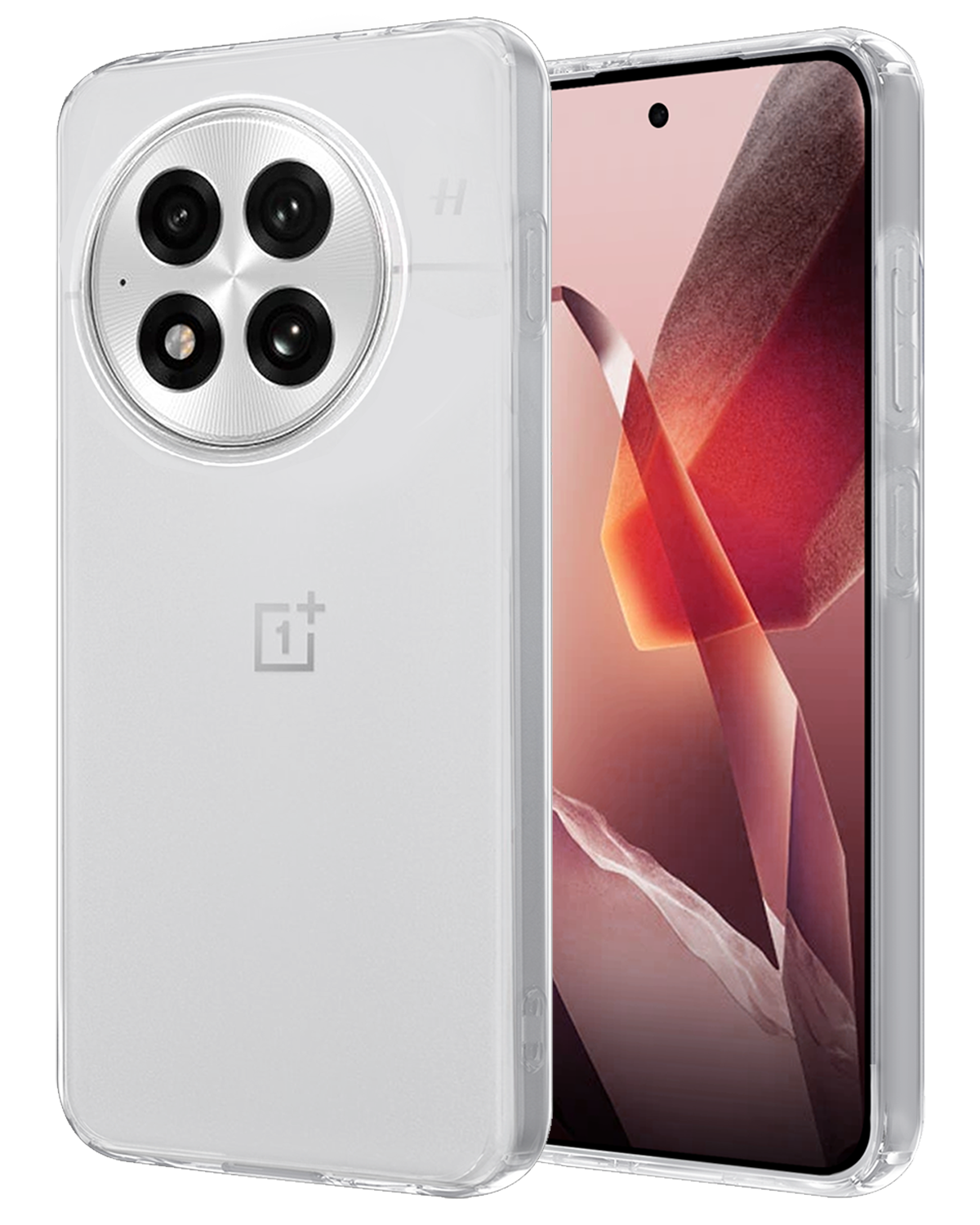 NoXx NoXx OnePlus 13 Hoesje Siliconen - Transparant