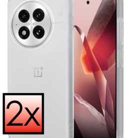 NoXx NoXx OnePlus 13 Hoesje Siliconen - Transparant - 2 PACK