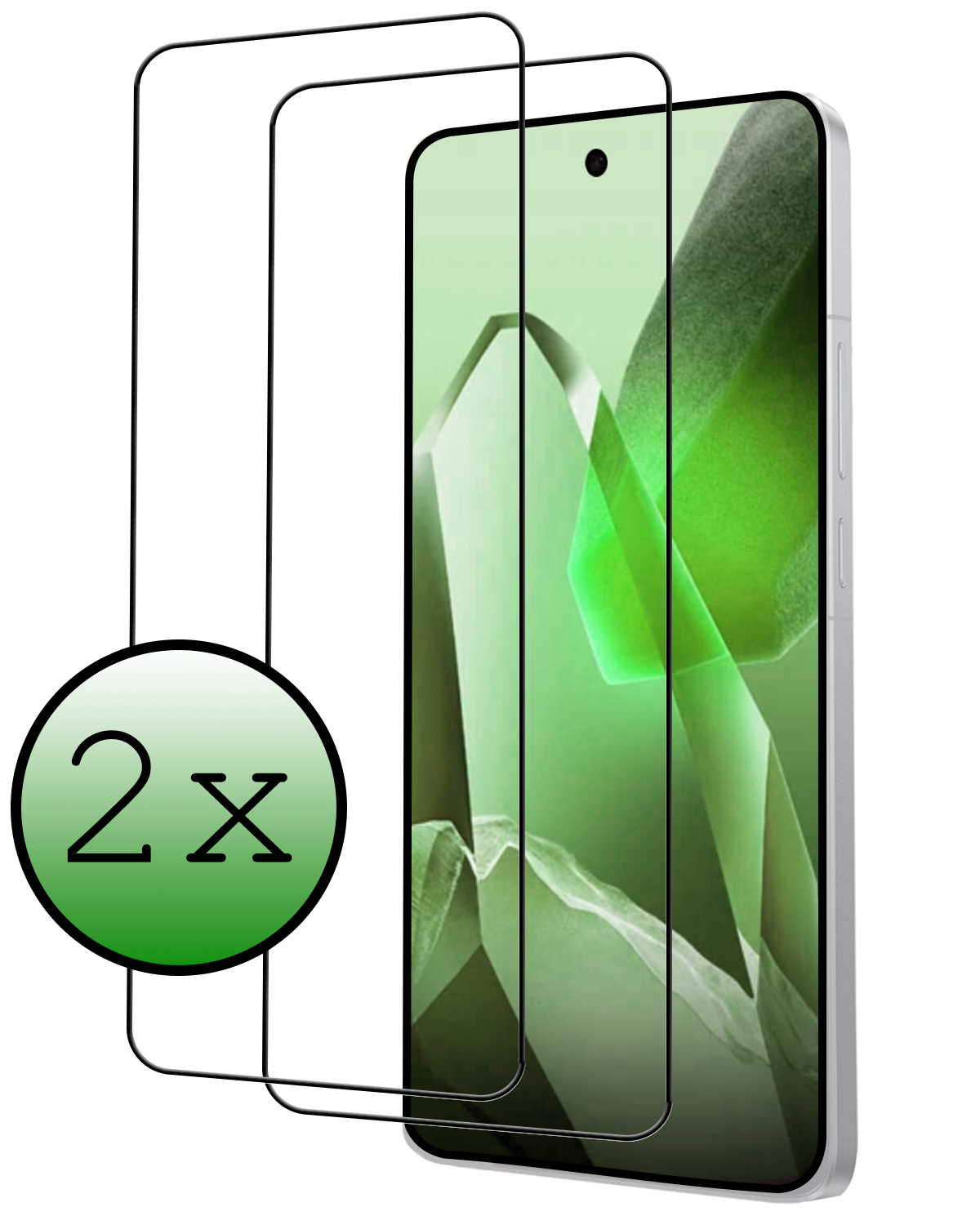 BASEY. BASEY. OnePlus 13 Screenprotector Full Cover - 2 PACK