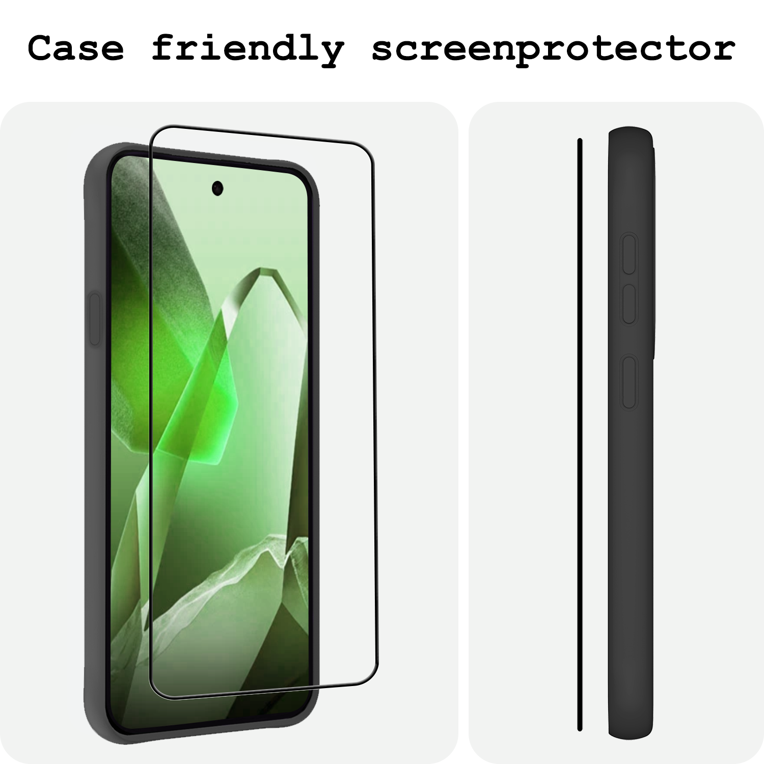BASEY. BASEY. OnePlus 13 Screenprotector Full Cover - 2 PACK
