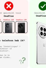 BASEY. BASEY. OnePlus 13 Hoesje Shockproof - Transparant - 2 PACK
