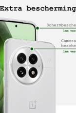 BASEY. BASEY. OnePlus 13 Hoesje Siliconen - Transparant - 2 PACK