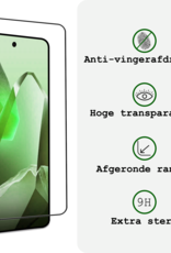 BASEY. BASEY. OnePlus 13 Hoesje Siliconen Met Screenprotector - Transparant