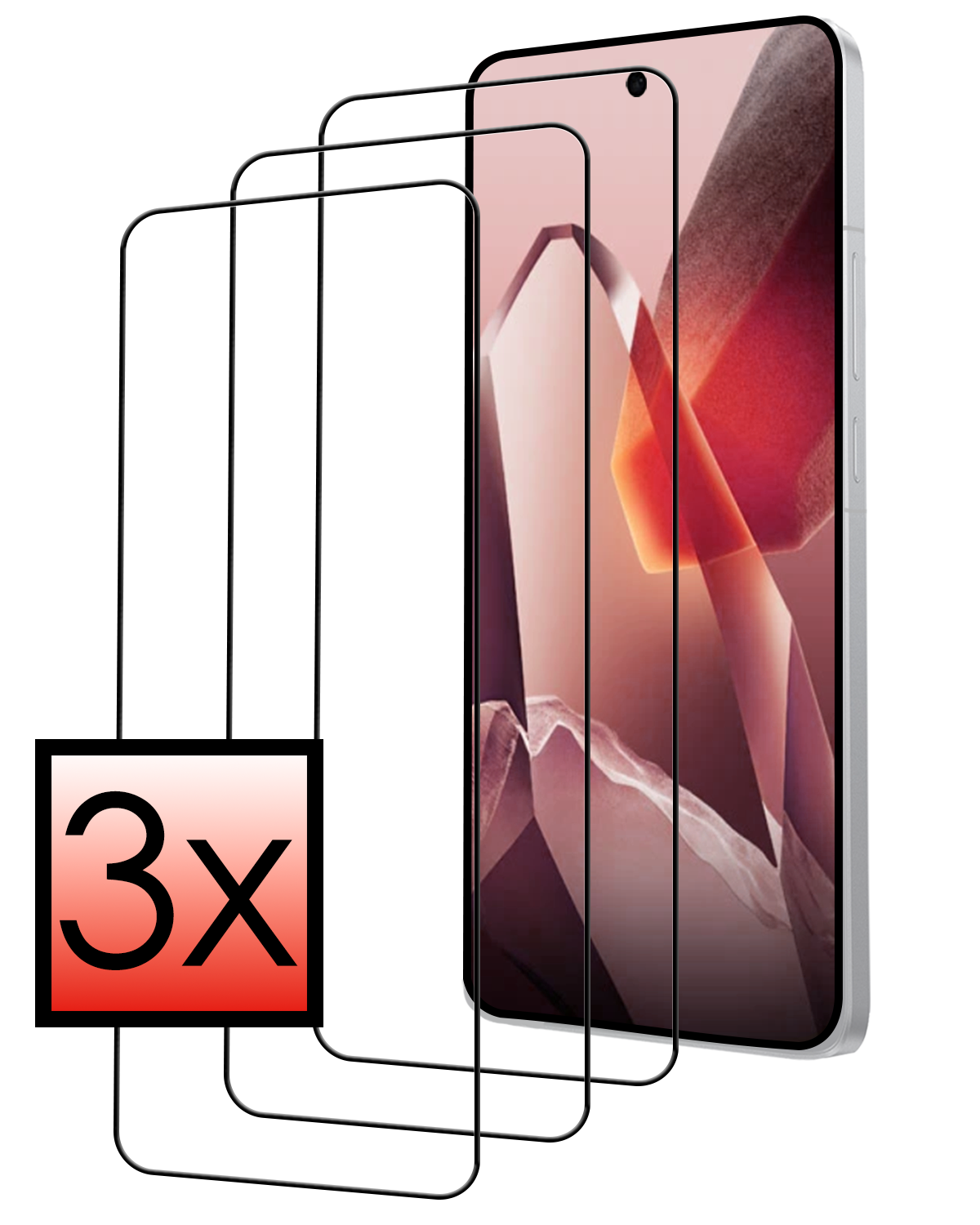 NoXx NoXx OnePlus 13 Screenprotector Full Cover - 3 PACK