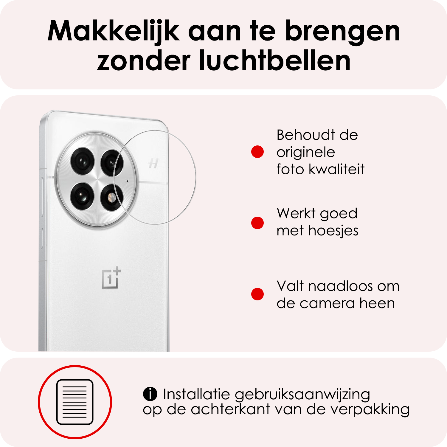 NoXx NoXx OnePlus 13 Camera Screenprotector