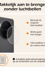 Nomfy Nomfy Oppo Find X8 Camera Screenprotector - 3 PACK