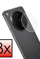 NoXx NoXx Oppo Find X8 Camera Screenprotector - 3 PACK