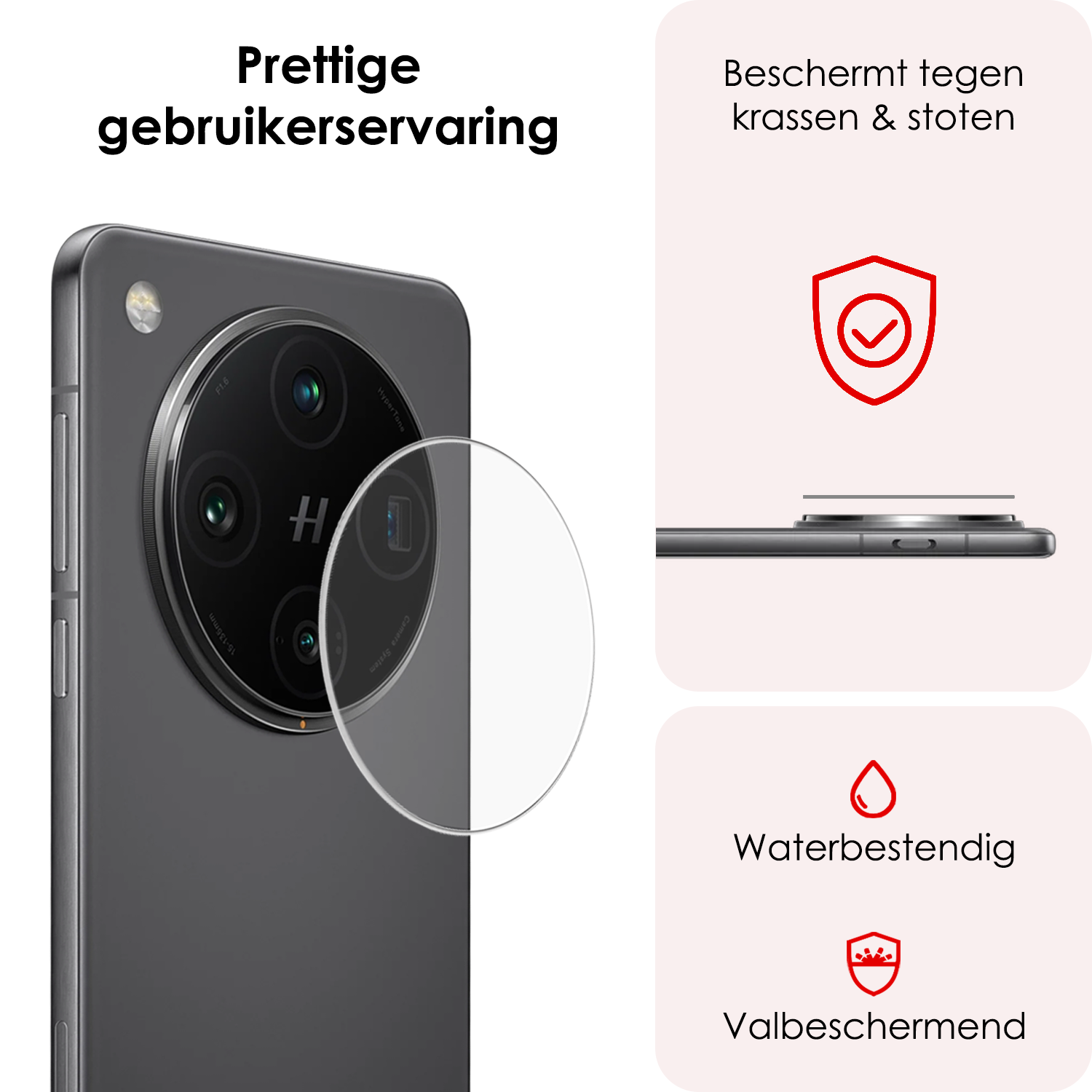 NoXx NoXx Oppo Find X8 Camera Screenprotector - 2 PACK