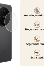 Nomfy Nomfy Oppo Find X8 Pro Camera Screenprotector - 3 PACK