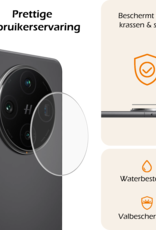 Nomfy Nomfy Oppo Find X8 Pro Camera Screenprotector - 2 PACK