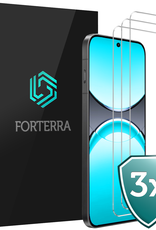 Forterra Forterra Oppo Find X8 Screenprotector Glas - 3 PACK