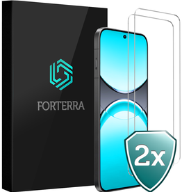 Forterra Forterra Oppo Find X8 Screenprotector Glas - 2 PACK
