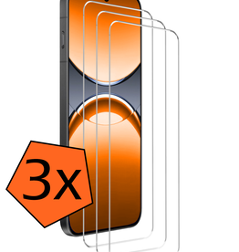 Nomfy Nomfy Oppo Find X8 Screenprotector Glas - 3 PACK