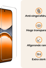 Nomfy Nomfy Oppo Find X8 Screenprotector Glas - 3 PACK