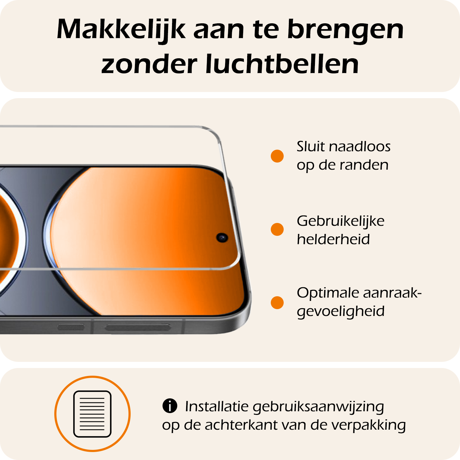 Nomfy Nomfy Oppo Find X8 Screenprotector Glas - 2 PACK