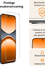 Nomfy Nomfy Oppo Find X8 Screenprotector Glas - 2 PACK