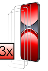 NoXx NoXx Oppo Find X8 Screenprotector Glas - 3 PACK
