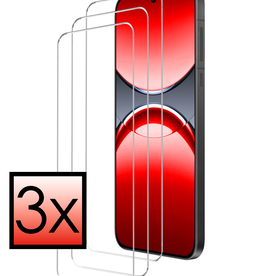 NoXx NoXx Oppo Find X8 Screenprotector Glas - 3 PACK