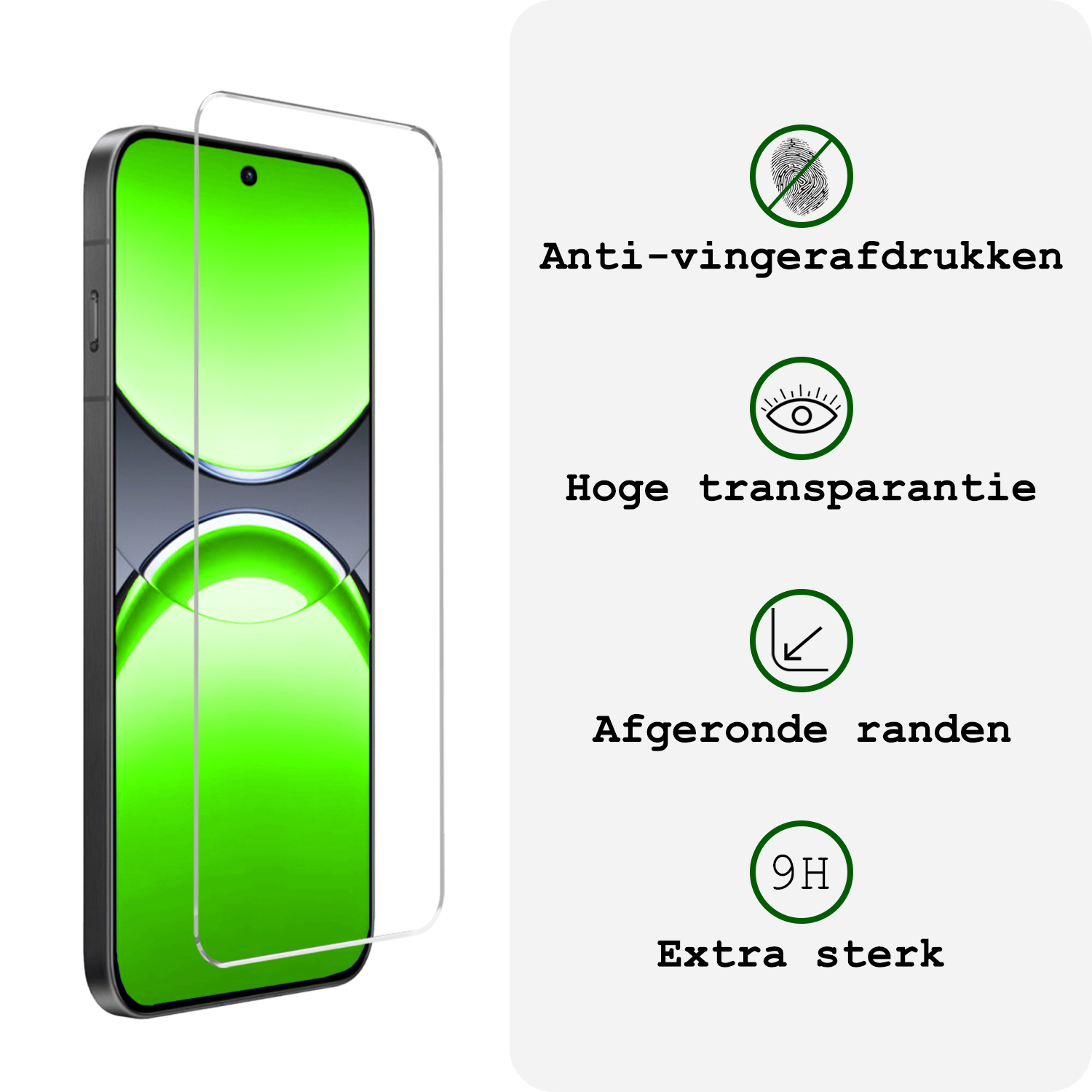 BASEY. BASEY. Oppo Find X8 Screenprotector Glas - 3 PACK