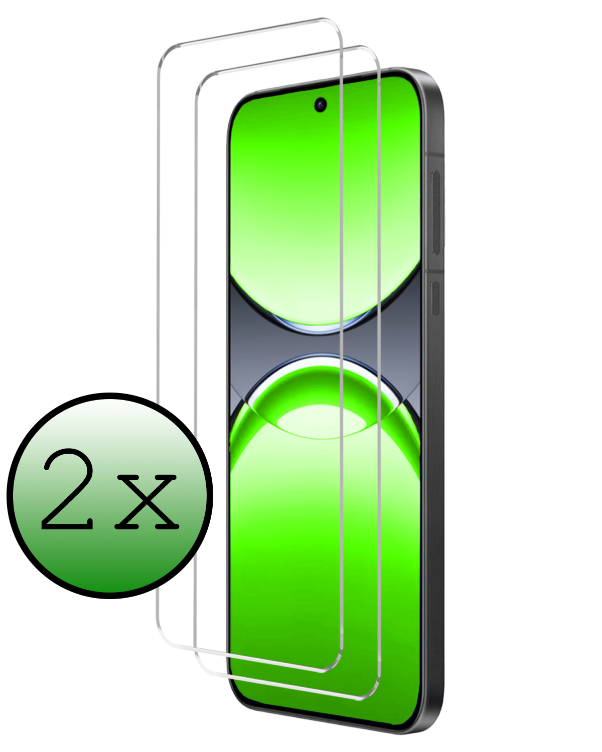 BASEY. BASEY. Oppo Find X8 Screenprotector Glas - 2 PACK