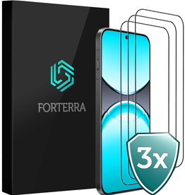 Forterra Forterra Oppo Find X8 Pro Screenprotector Full Cover - 3 PACK