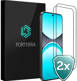 Forterra Forterra Oppo Find X8 Pro Screenprotector Full Cover - 2 PACK