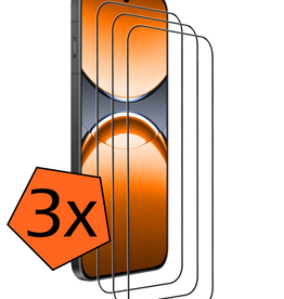 Nomfy Nomfy Oppo Find X8 Pro Screenprotector Full Cover - 3 PACK