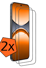 Nomfy Nomfy Oppo Find X8 Pro Screenprotector Full Cover - 2 PACK