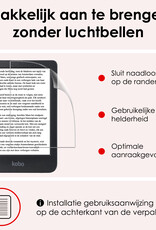 NoXx NoXx Kobo Clara 2E Schermfolie - 2 PACK