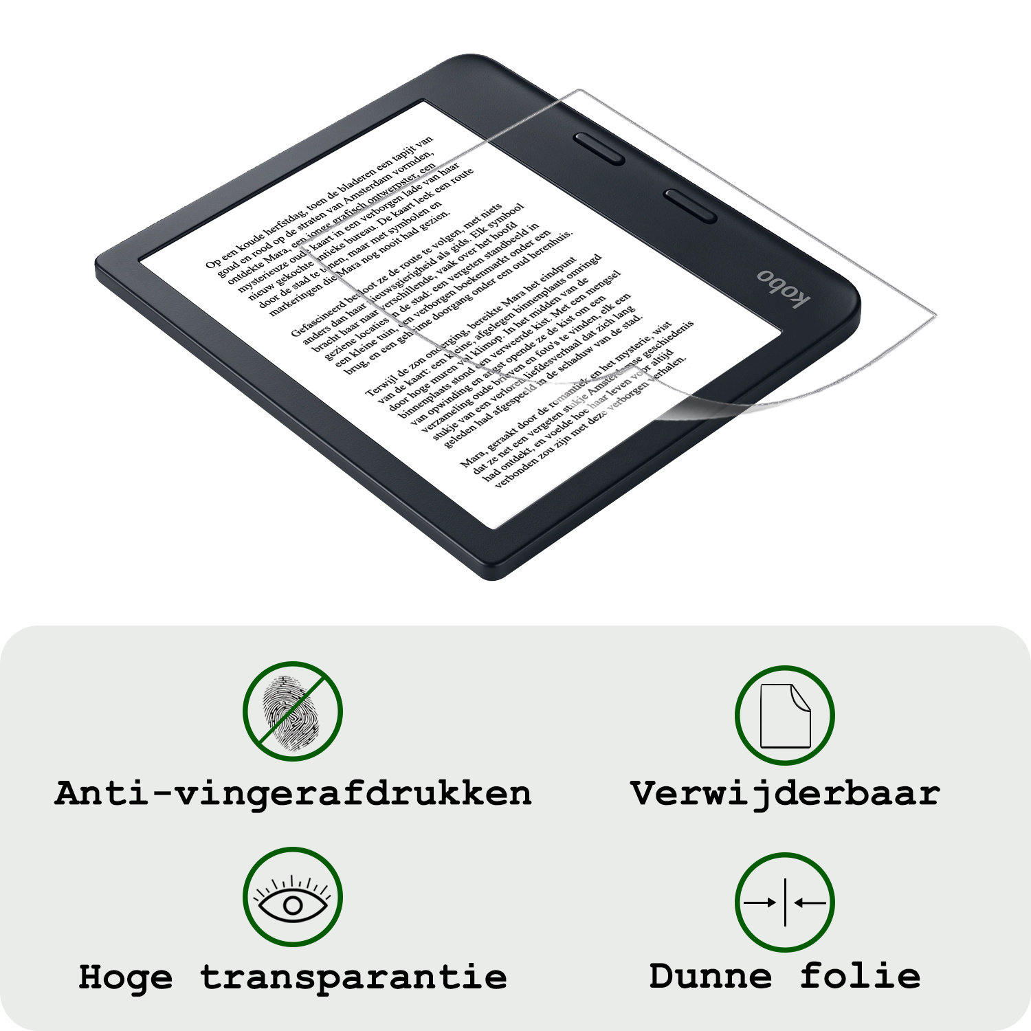 BASEY. BASEY. Kobo Libra 2 Schermfolie