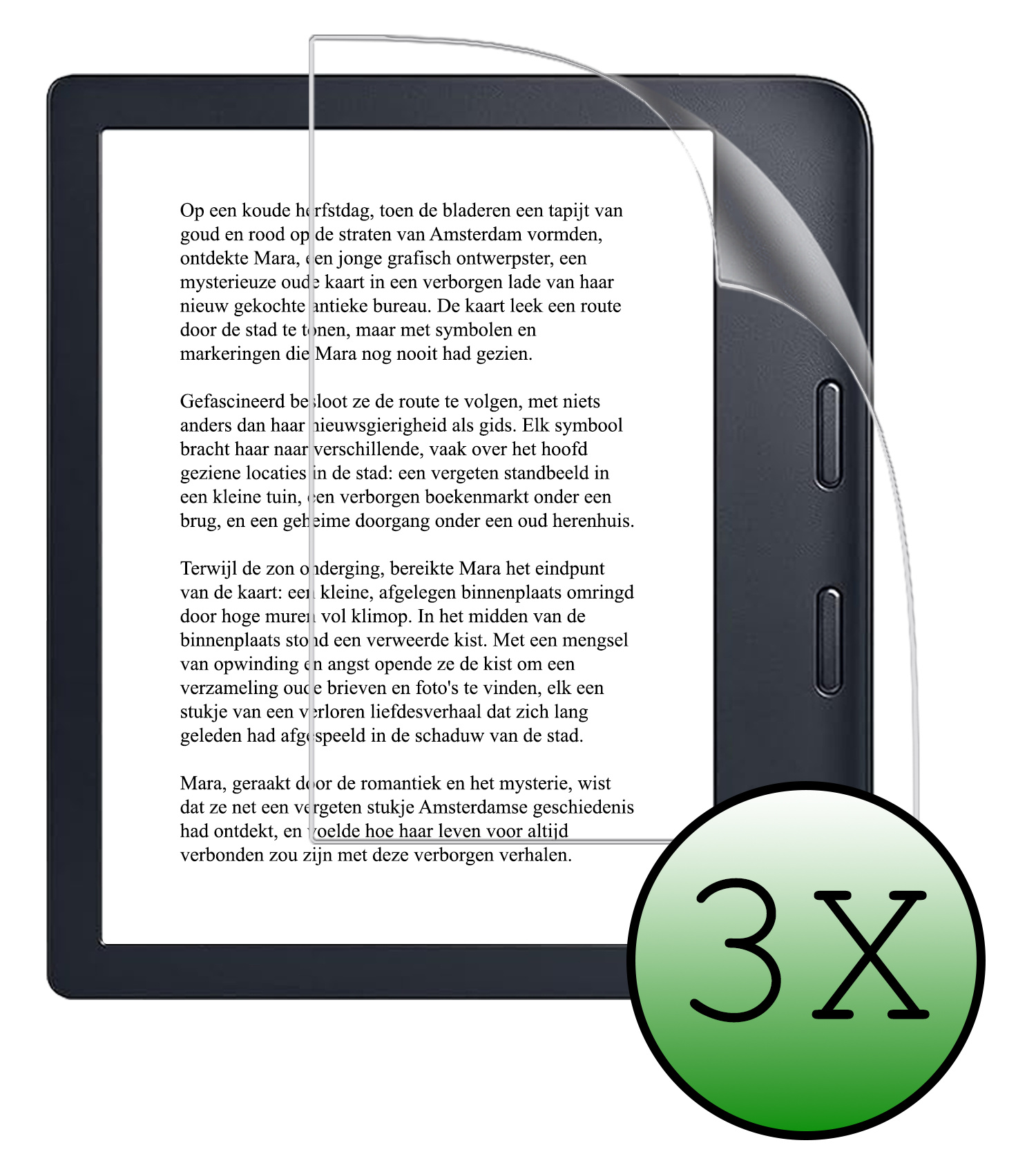 BASEY. BASEY. Kobo Libra 2 Schermfolie - 3 PACK