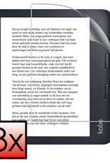 NoXx NoXx Kobo Libra 2 Schermfolie - 3 PACK