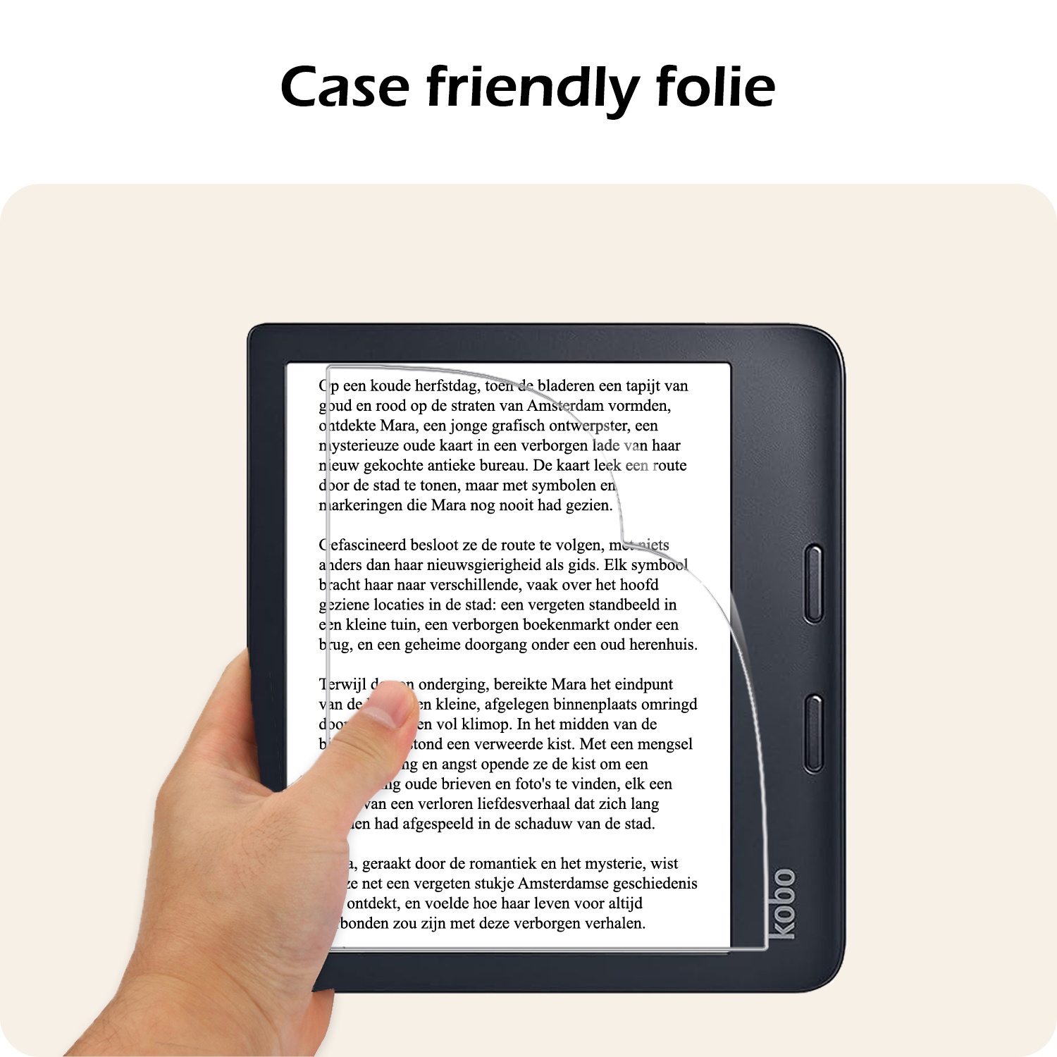 Nomfy Nomfy Kobo Libra 2 Schermfolie