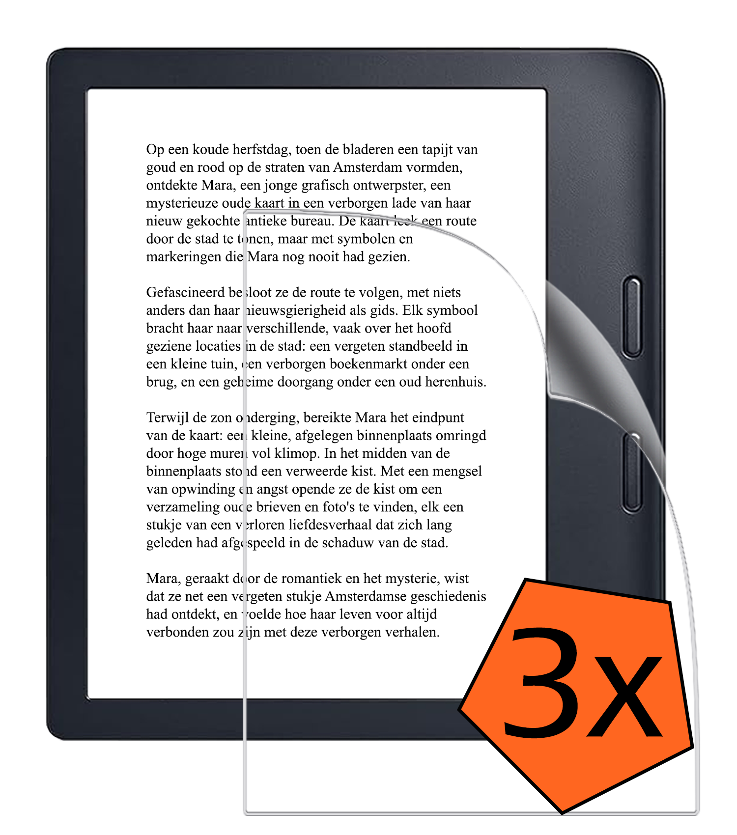 Nomfy Nomfy Kobo Libra 2 Schermfolie - 3 PACK