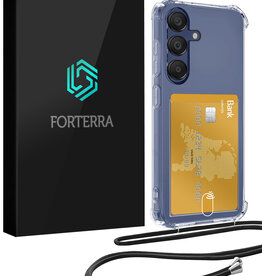Forterra Forterra Samsung Galaxy A16 Hoesje Pashouder met Koord