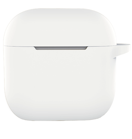 Nomfy Nomfy Siliconen Hoesje Voor Apple AirPods 4 - Wit